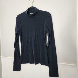 PRAIRIE UNDERGROUND Black Ribbed Long Sleeve
